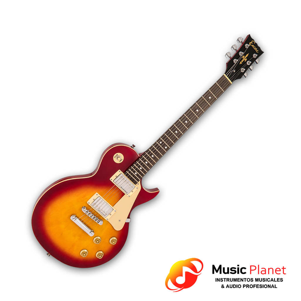 Guitarra Electrica Encore E99 Cherry Sunburst