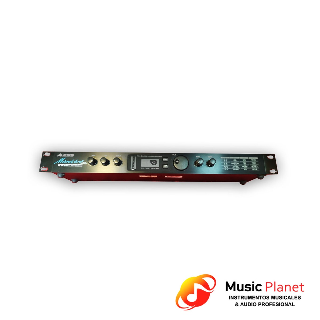 Procesador Reverb Alesis MicroVerb 4