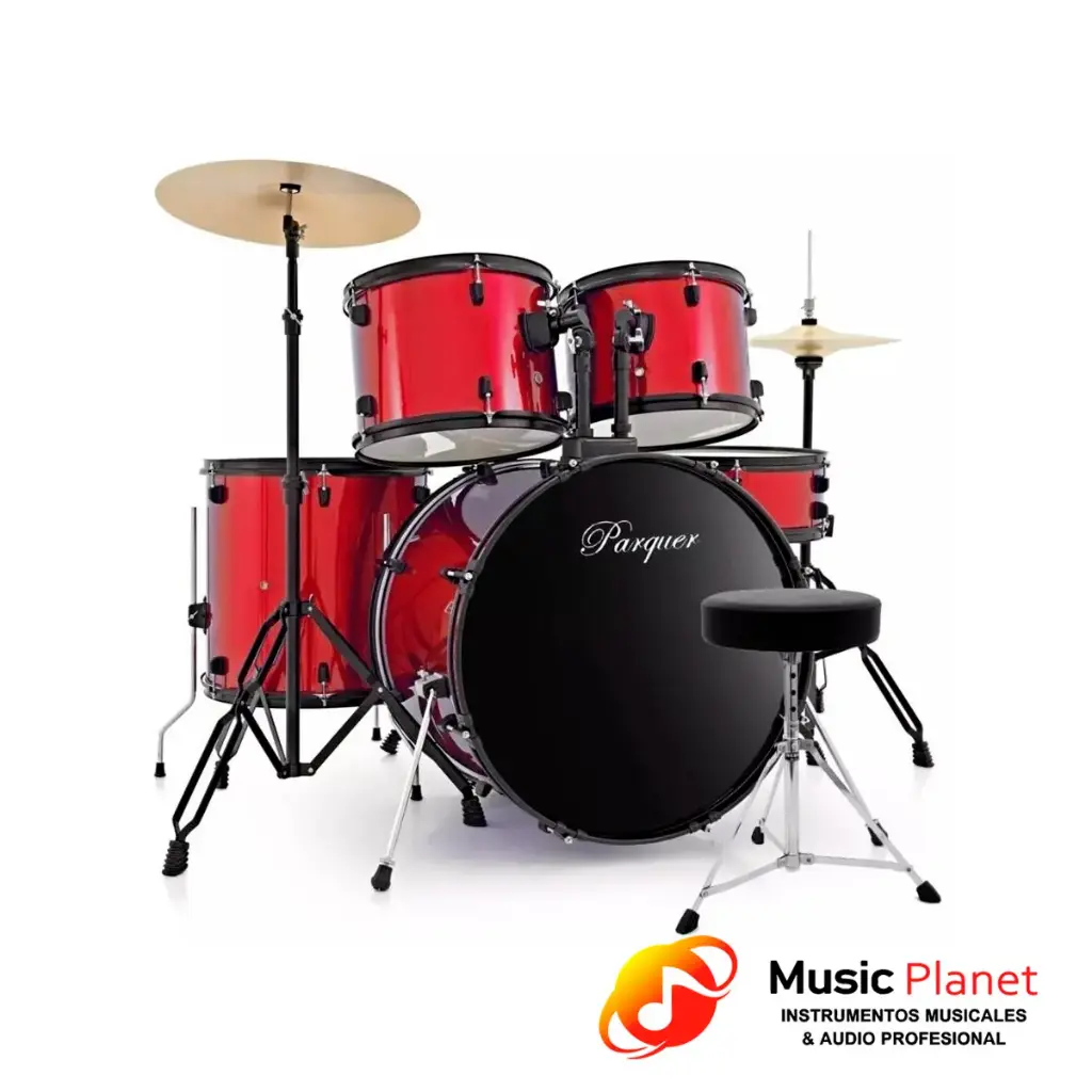 Bateria Acustica Parquer 10070WR Borravino