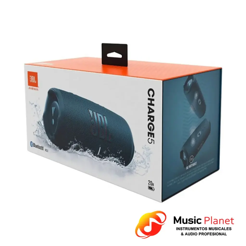 Parlante Bluetooth JBL Charge 5 - Negro