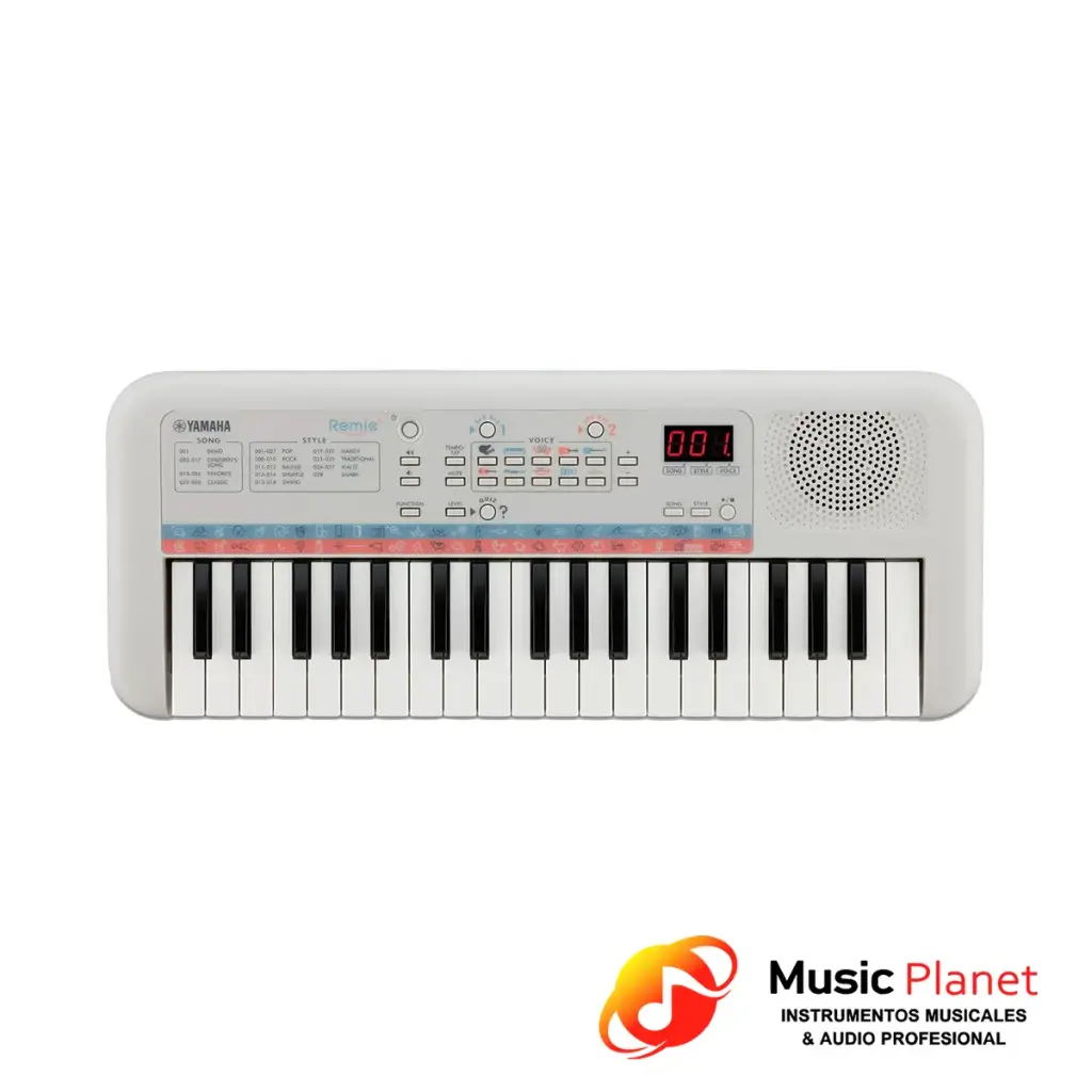 Teclado Organo Yamaha PSS-E30 - REMIE Blanco