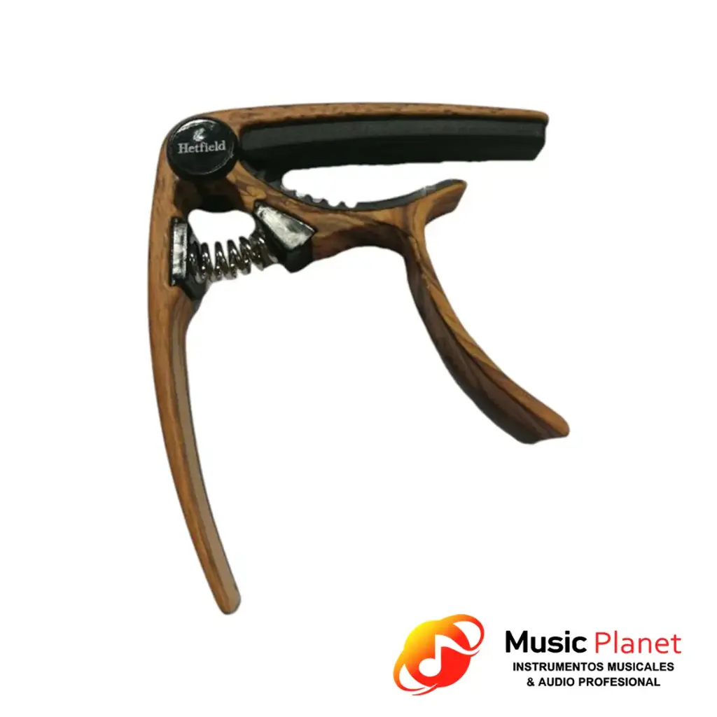 Capotraste Guitarra Clásica Hetfield CP02M 