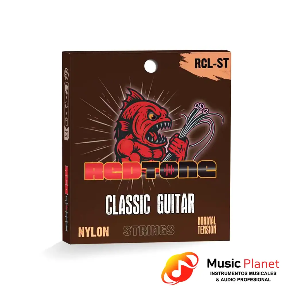 Encordado Guitarra Clasica Red Tone RCL-ST - Plateado
