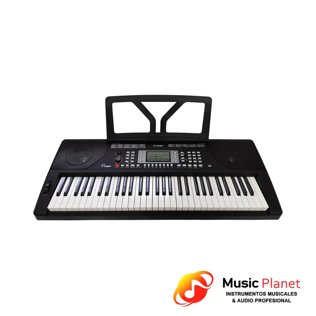 Organo Parquer K186BK - Negro - 5 Octavas