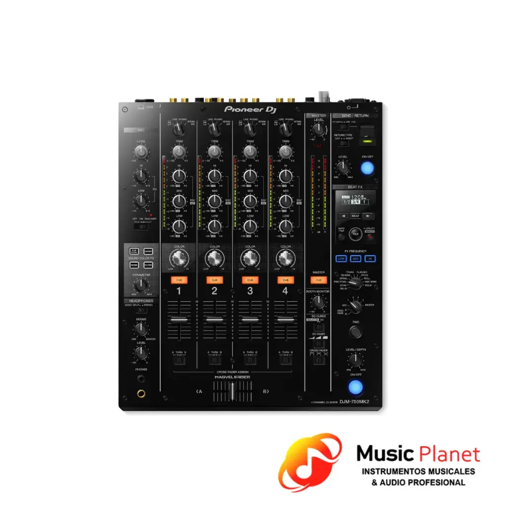 DJ Mixer Pioneer DJ DJM-750MK2- Negro