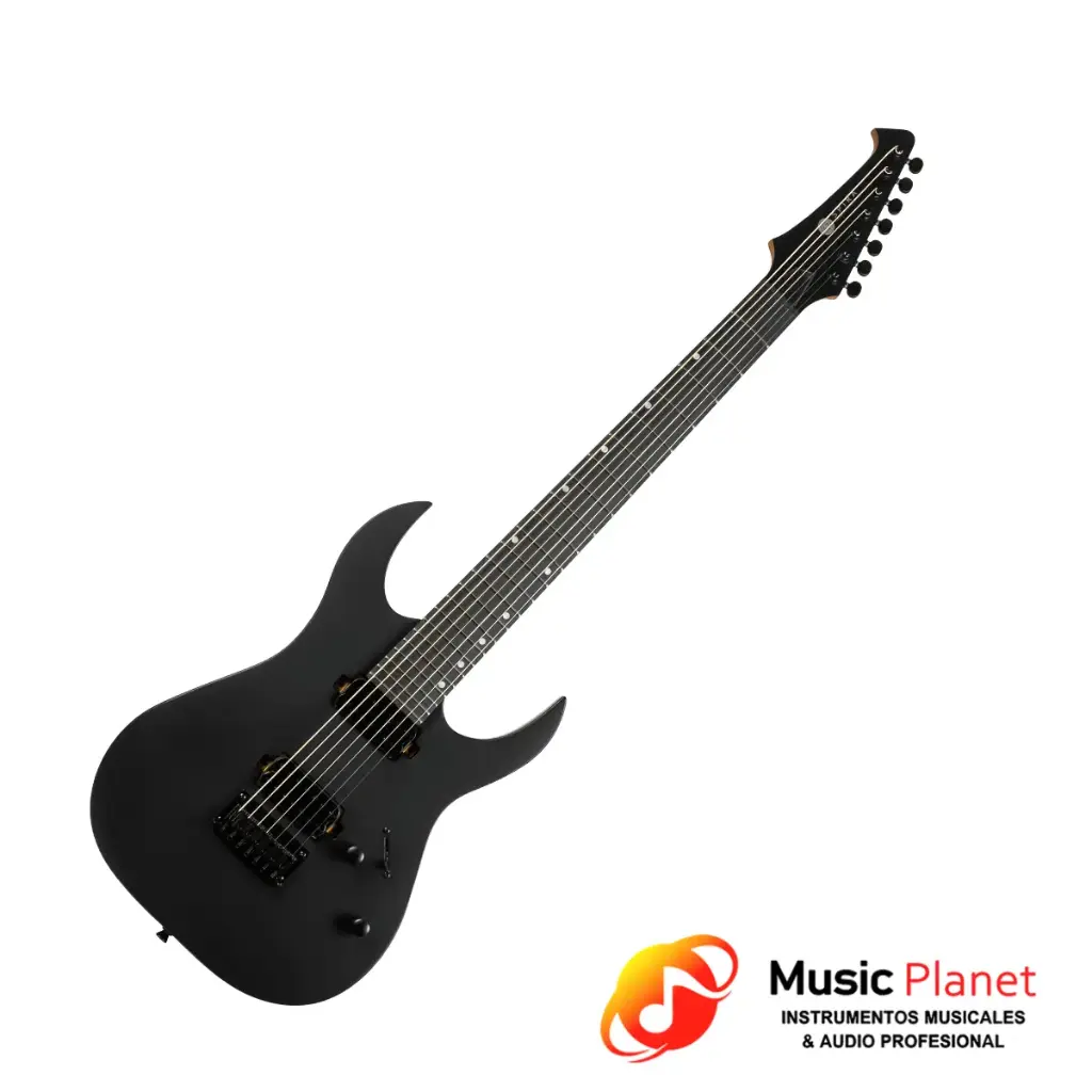 Guitarra Electrica Spira - S-407 MBK - Negro Satinado