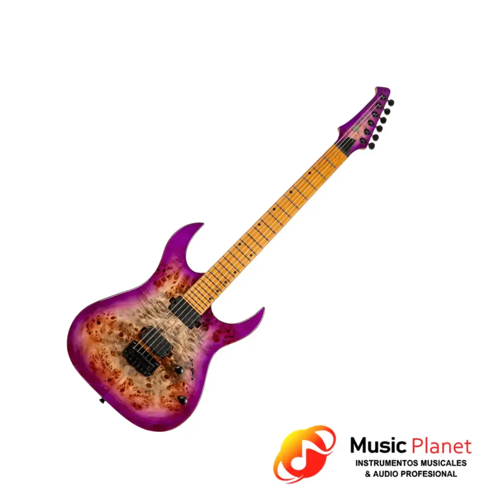 Guitarra Electrica Spira Guitars - S-450 TPP - Purpura Marron