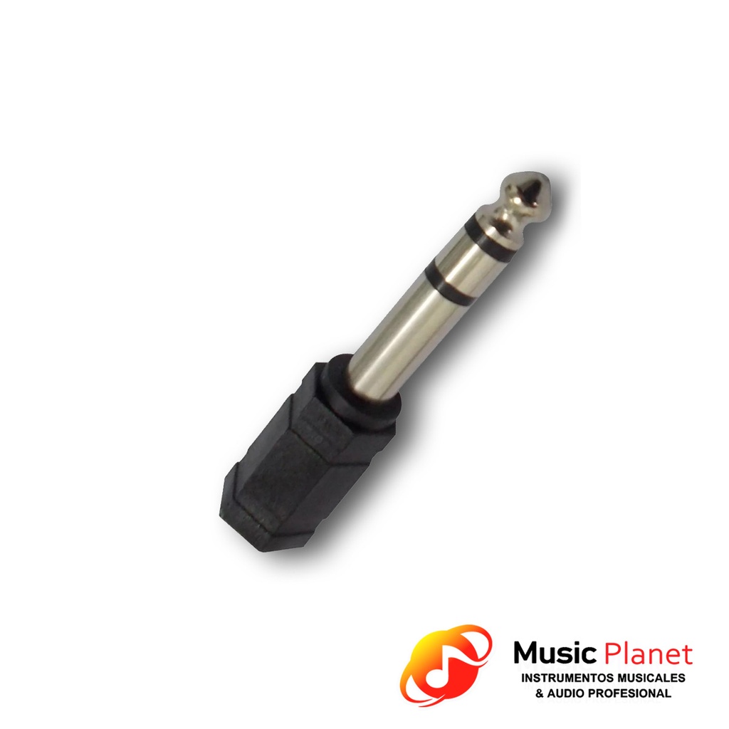 Jack 3,5 mm a Plug de 6,5 mm - 08/20 Stereo