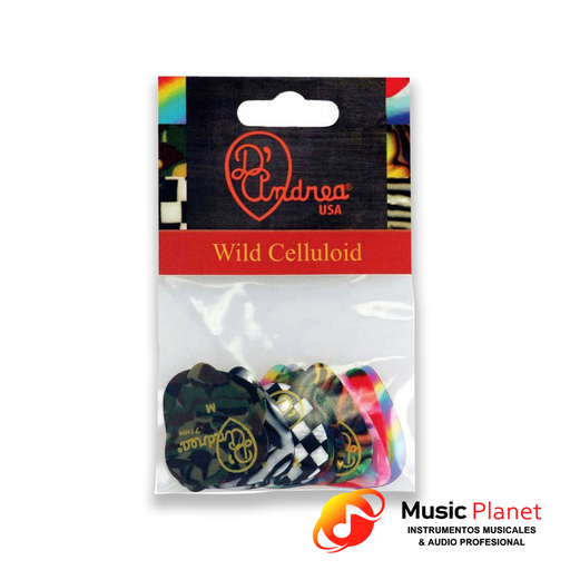 [(3) 21536500000] Puas Guitarra D'andrea TWC351 .71MD Pack x 12