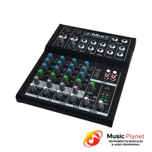 [(3) 516110100] Consola Mixer Mackie Mix8 