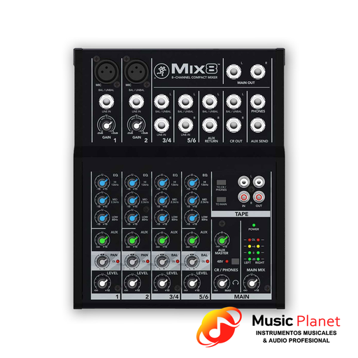 [51611010000] Mixer Mackie Mix8 (EU)