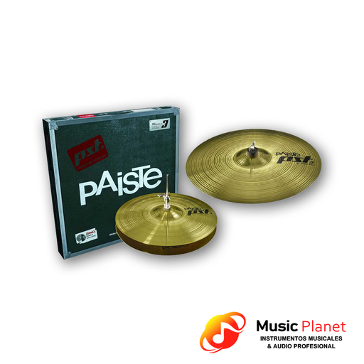 [(3D) 63346799000] Platillos Bateria Paiste PST3 Essential Set 13/18 Hi-Hat 13"+Crash 18"