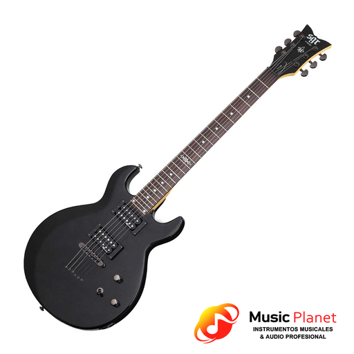 [(3D) 67606000001] Guitarra Electrica Sgr by Schecter S-1 Black (sin pickguard)