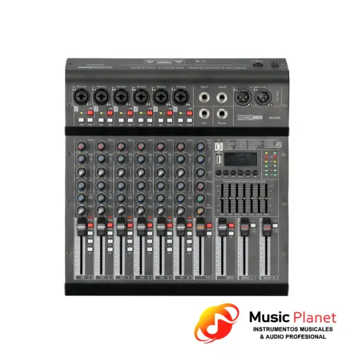 [(7) MC606] MIXER MOON 6 CANALES INC. FUENTE MOON AUDIO PRO MC606