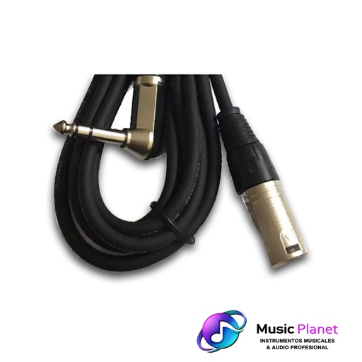 [(7) CE3CMP] Cable Moon Audio Pro CE3CMP XLRM / Plug 6,5mm Stereo 3mts.