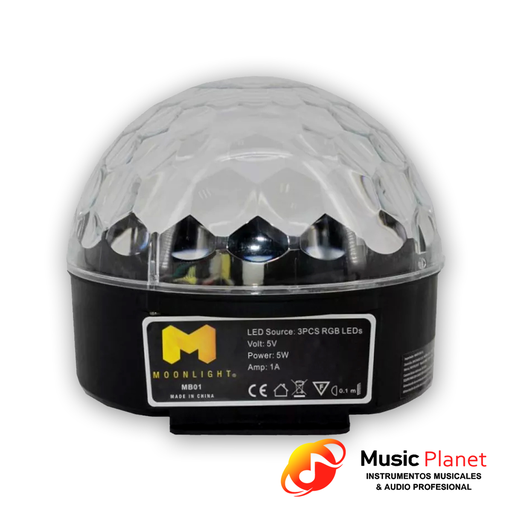 [(7) MC-MB01] Media Esfera Audioritmica MOONLIGHT MB01