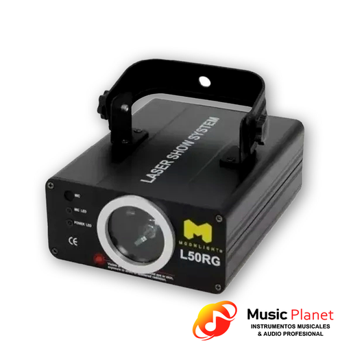 [(7) MC-L50RG] Laser Rojo Y Verde Audioritmico Moonlight L50RG