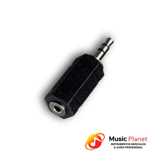 [3.5S2.5S] Adaptador Jack 2.5 Stereo a Plug 3.5 Stereo (Artekit 3.5S2.5S) Plastico