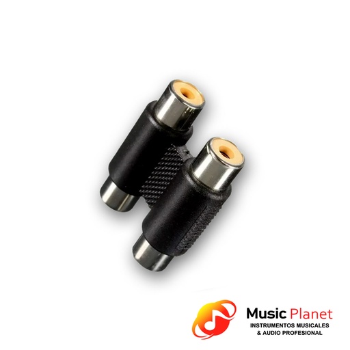[(7) 2X2JRCA] Adaptador 2X2 Jack Doble RCA (Artekit 2X2JRCA) Plastico