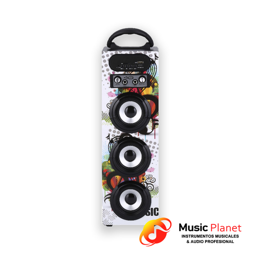 [(7) MC-PIER304] Parlante Bluetooth Triple Senon PIER304
