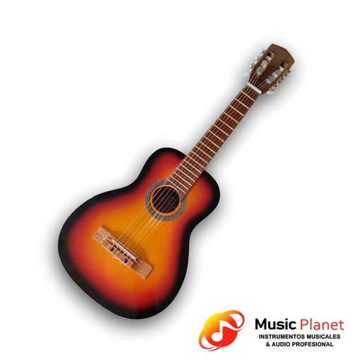 [(5) 2568] Guitarra Clasica / Criolla NG Radalj niños - Sunburst - c/Funda