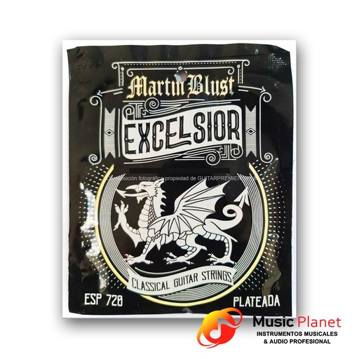 [(5) 15912] Encordado Guitarra Clasica / Criolla Martin Blust ESP720              