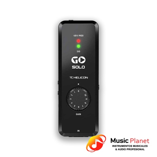 [(1) F0770161008] Interface Audio MIDI TC Helicon GO SOLO