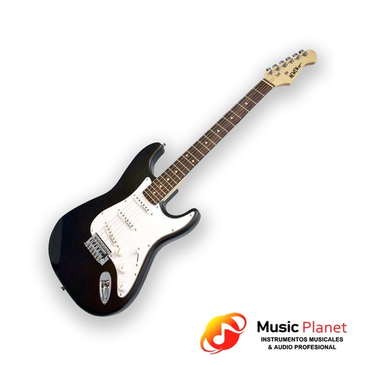 [F0941333003] Guitarra Electrica Newen ST Black