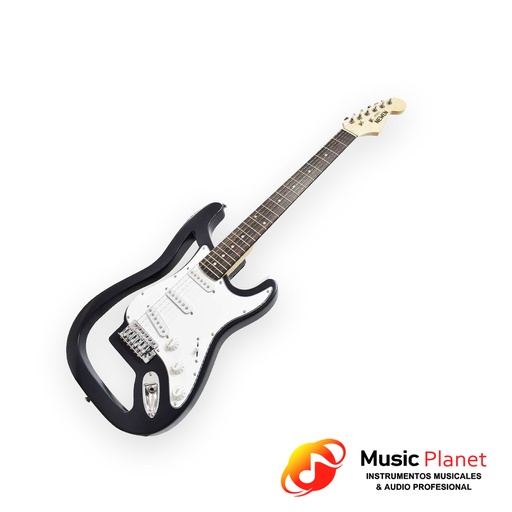 [F0941333005] Guitarra Electrica Newen Ghost Black