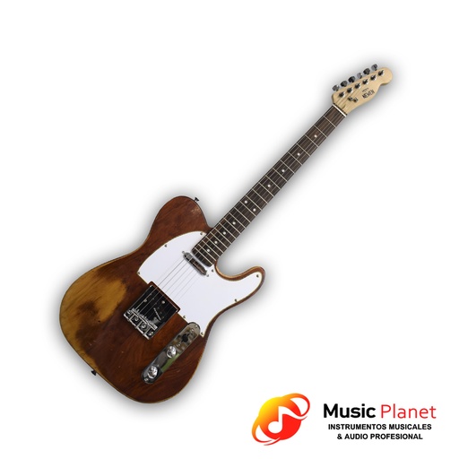 [F0941333034] Guitarra Electrica Newen RELIC TL Dark Wood