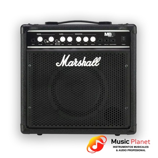 [(1) T0440242068] Amplificador Bajo Electrico Marshall MB15