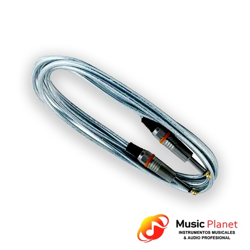 [T0840115031] Cable Plug / Plug Warwick RCL 30203 D7 Silver 3mts.