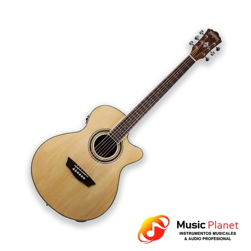 [T0851303005] Guitarra Electroacustica Washburn EA12N