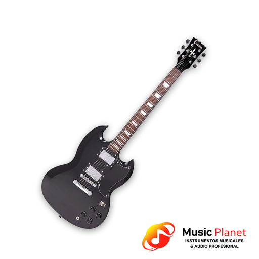 [(3D) 24010000001] Guitarra Electrica Encore E69 Gloss Black