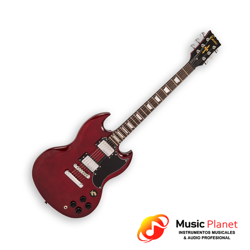 [24010000002] Guitarra Electrica Encore E69 Cherry Red