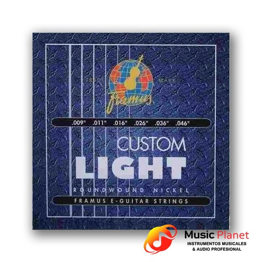[FM-LT] Encordado Guitarra Electrica Framus Light