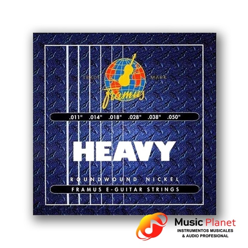 [FM-HV] Encordado Guitarra Electrica Framus Heavy