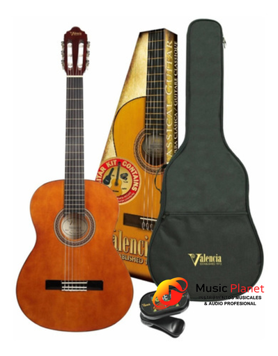 [F08555] Guitarra Clasica / Criolla Valencia VC104K Natural