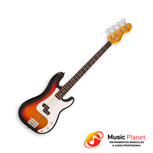 [(3D) 24070000002] Bajo Electrico Encore E4 3 Tone Sunburst 