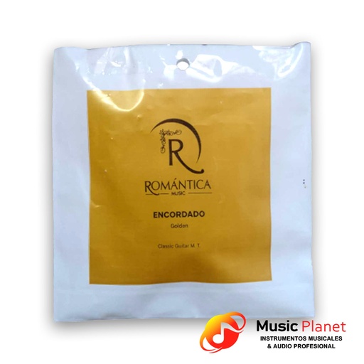[EGC-RM-GD] Encordado Guitarra Clasica / Criolla Romantica Golden