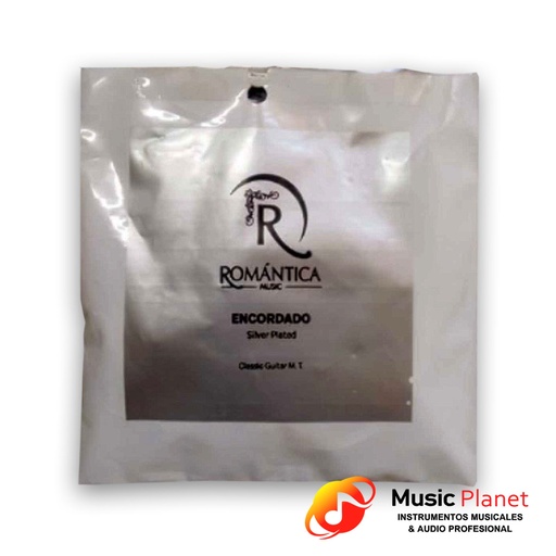 [EGC-RM-SP] Encordado Guitarra Clasica / Criolla Romantica Silver Plated