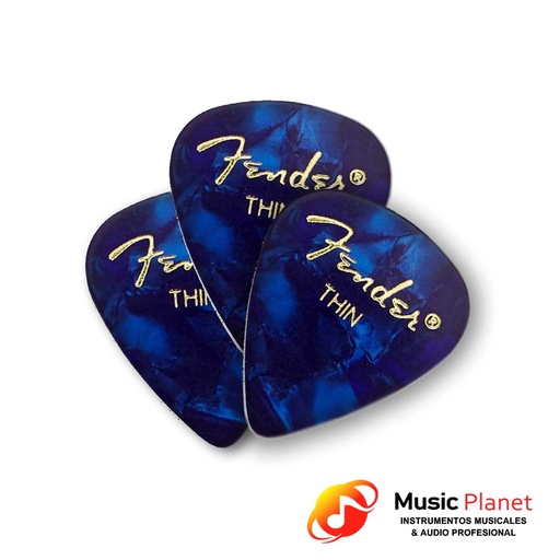 [CB-022] Puas Guitarra Fender Thin Pack x3