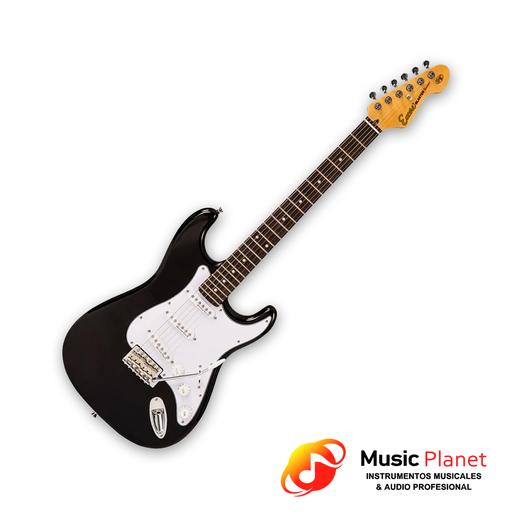 [(3D) 24005000001] Guitarra Electrica Encore E6 Gloss Black c/Palanca