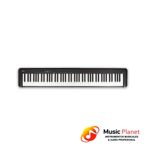 [CASIO CDP-S110BK Piano | CDP-S110BK | 88t AccTri Sensor II | 10 Sonidos | 64] Casio CDP S110 BK