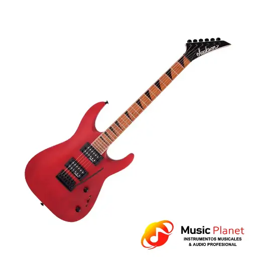 Jackson Js24 Dinky Arch Top Red Stain
