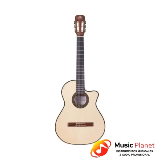 [(17) 051] Guitarra Clasica Criolla Corte EQ La Alpujarra 86K PSY Mate