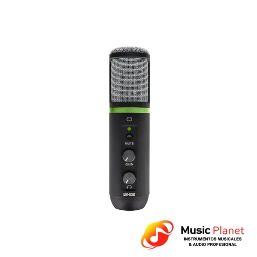 [(3) 517050000] Micrófono Condenser MACKIE EM-USB 