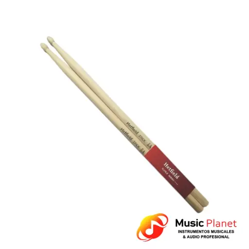 [(7) STICK5A] Baquetas Batería Hetfield STICK5A - Punta Madera