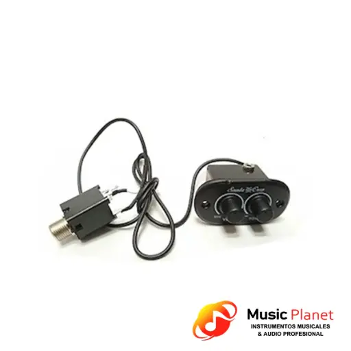 [(14) EQ-1] Ecualizador p/Guitarra Santa Cruz EQ-1 - Negro