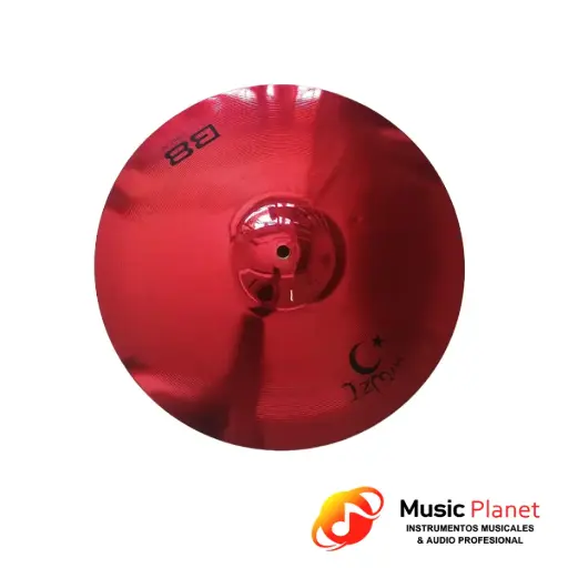 [(15) 114,210,002] Platillo Crash 16" Izmir - Rojo
